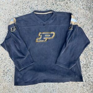 Vintage Perdue bookmakers crewneck sweatshirt size XL black faded